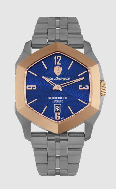 Tonino Lamborghini Novemillimetri Rose Gold Blue TLX_TLF-T08-3-B men's watches